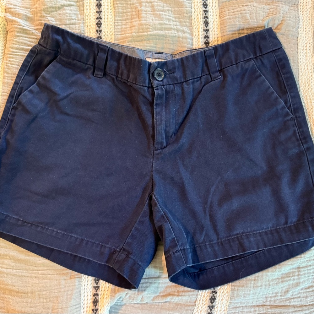 Navy Blue Casual Shorts